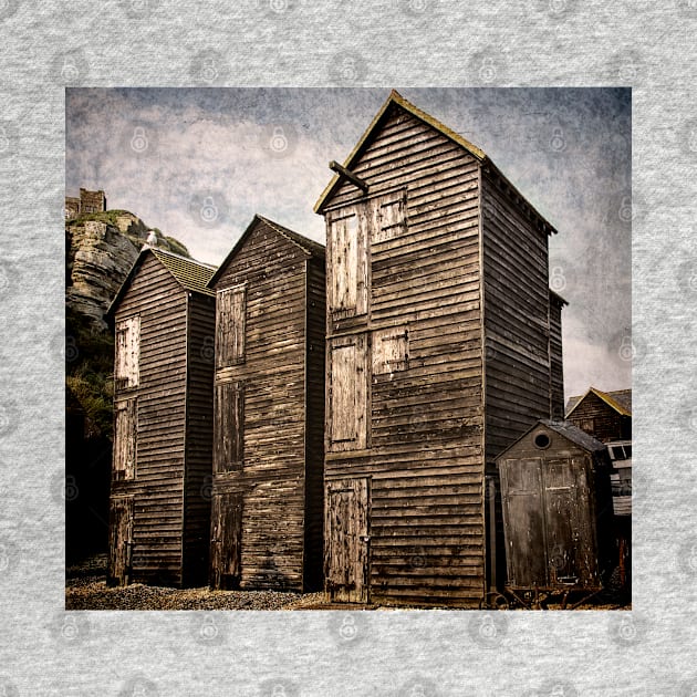 Fishermens Huts at Hastings, East Sussex by IanWL